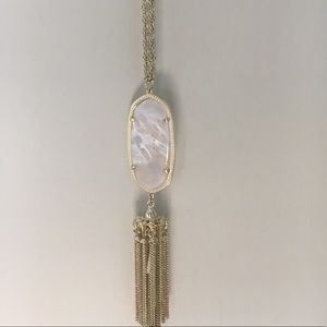 Kendra Scott Rayne Necklace in Mother of Pearl
